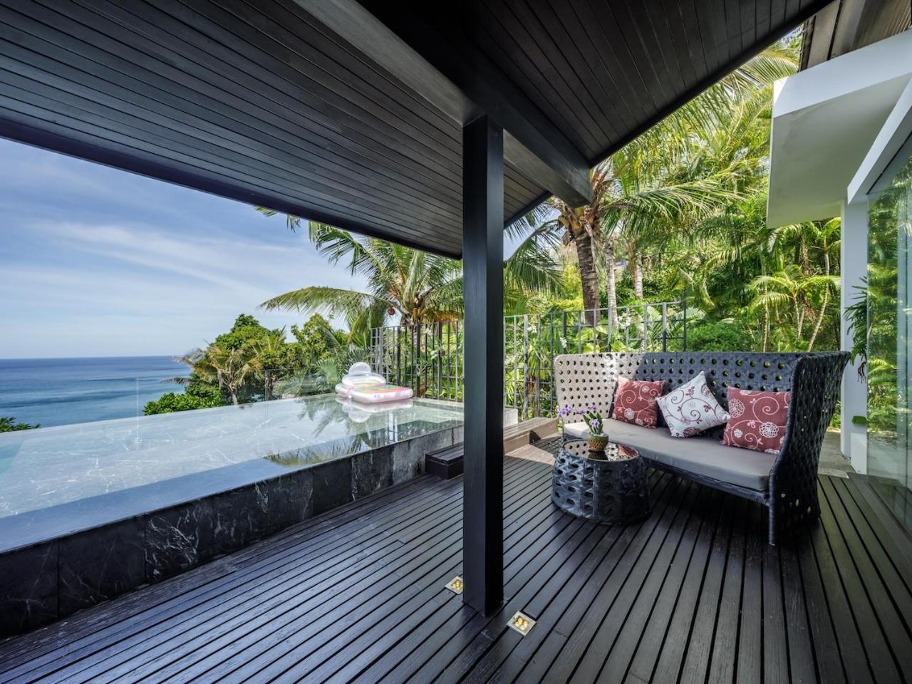 Villa Yang, Private Oceanfront Villa, Kamala Beach Buitenkant foto