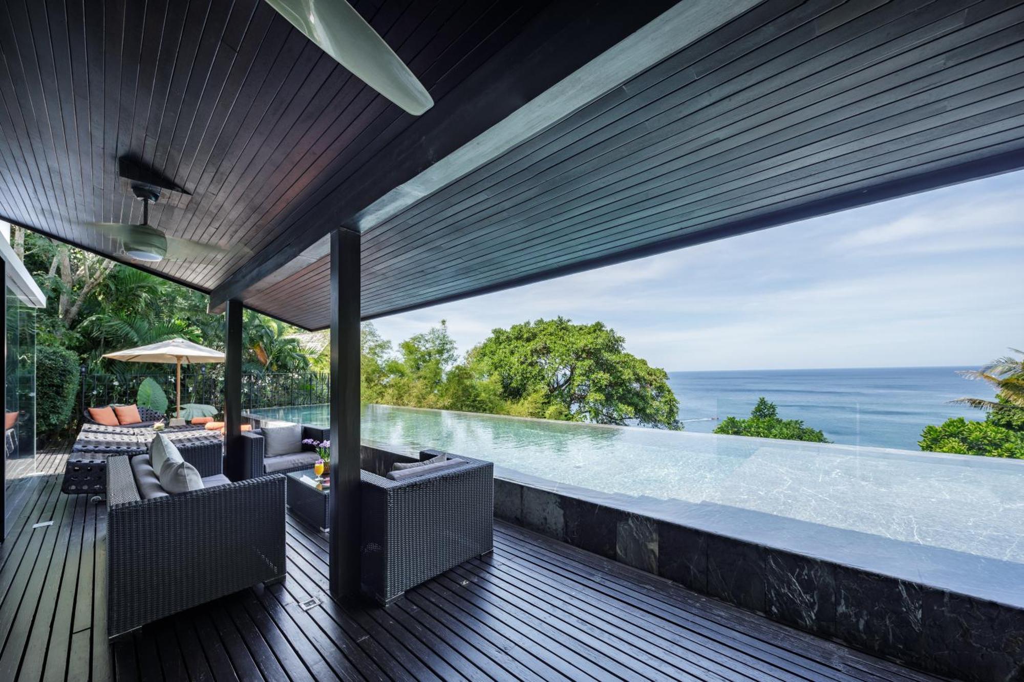 Villa Yang, Private Oceanfront Villa, Kamala Beach Buitenkant foto